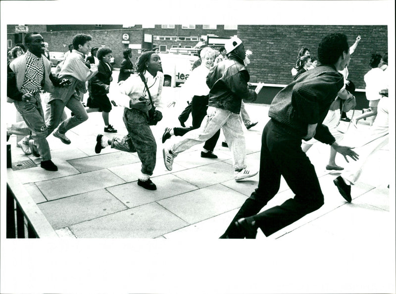 CONCERT JACKSON MICHAEL - Vintage Photograph