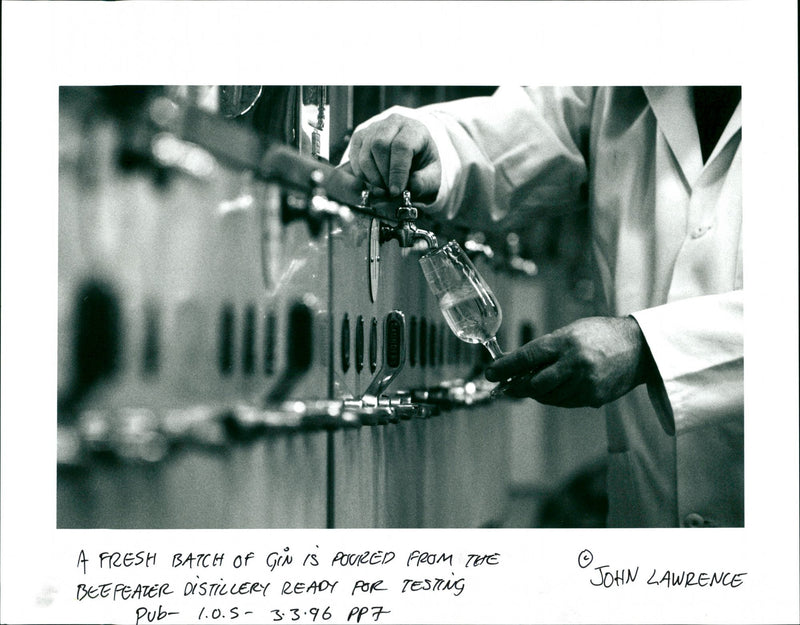 Beefeater Distillery. - Vintage Photograph