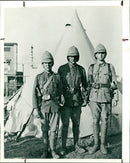 Soldiers, Sunday 1st April - Vintage Photograph