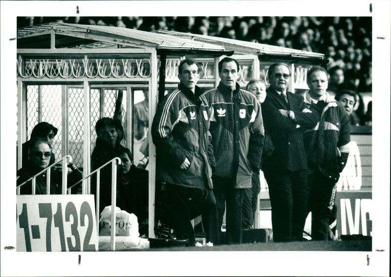 Arsenal v Aston Villa - Vintage Photograph