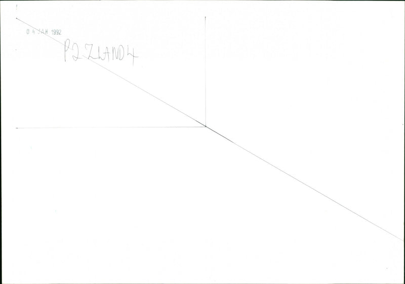 Mountain lake - Vintage Photograph