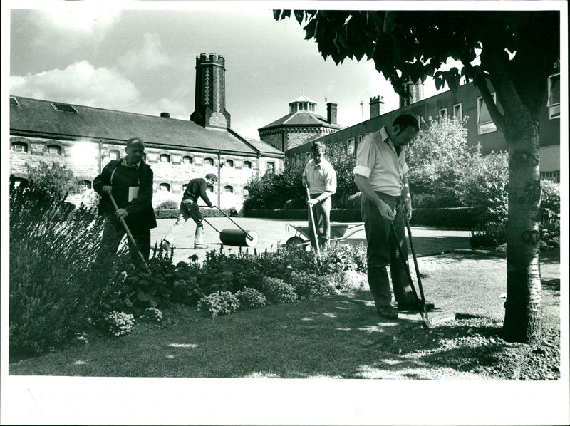 HM Prison in Kingston, Portsmouth - Vintage Photograph