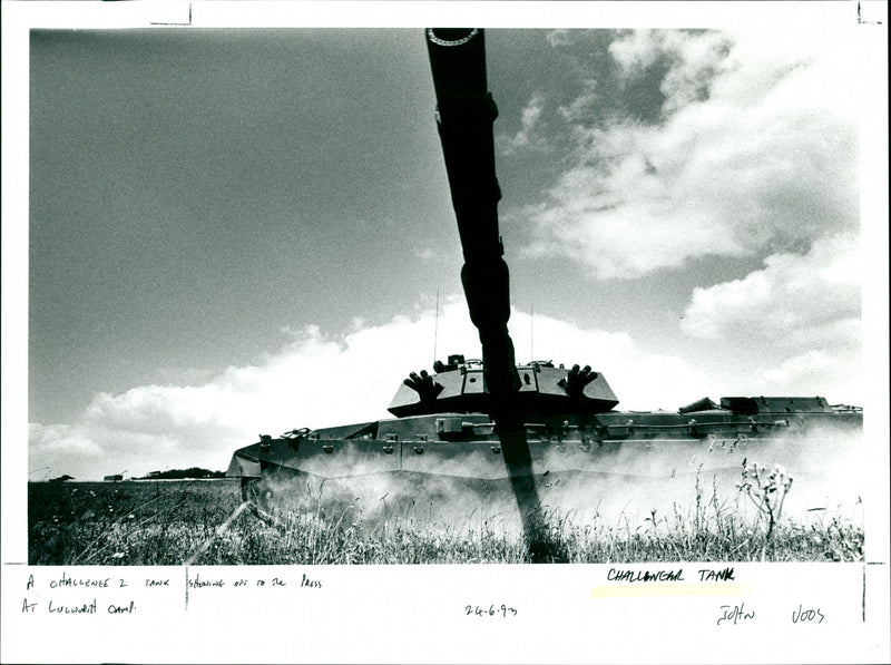 Challenger Tank - Vintage Photograph