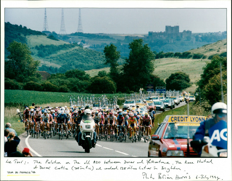Tour de France - Vintage Photograph