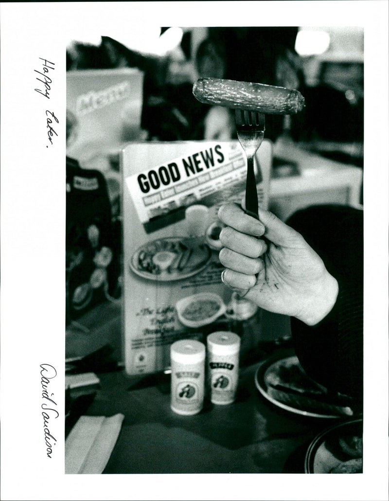 Happy Eater - Vintage Photograph