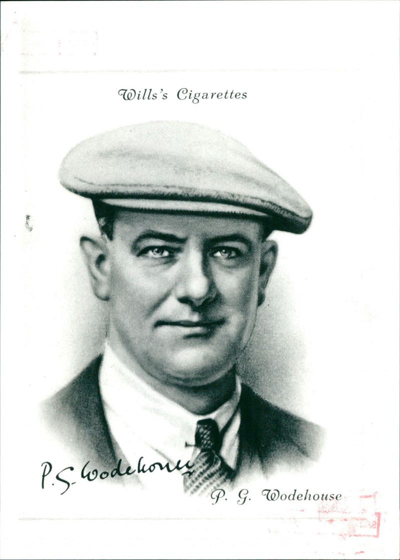P. G. Wodehouse - Vintage Photograph