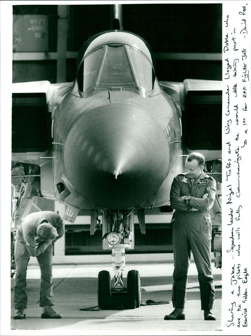 Nigel Tuffs and Lloyd Doble - Vintage Photograph