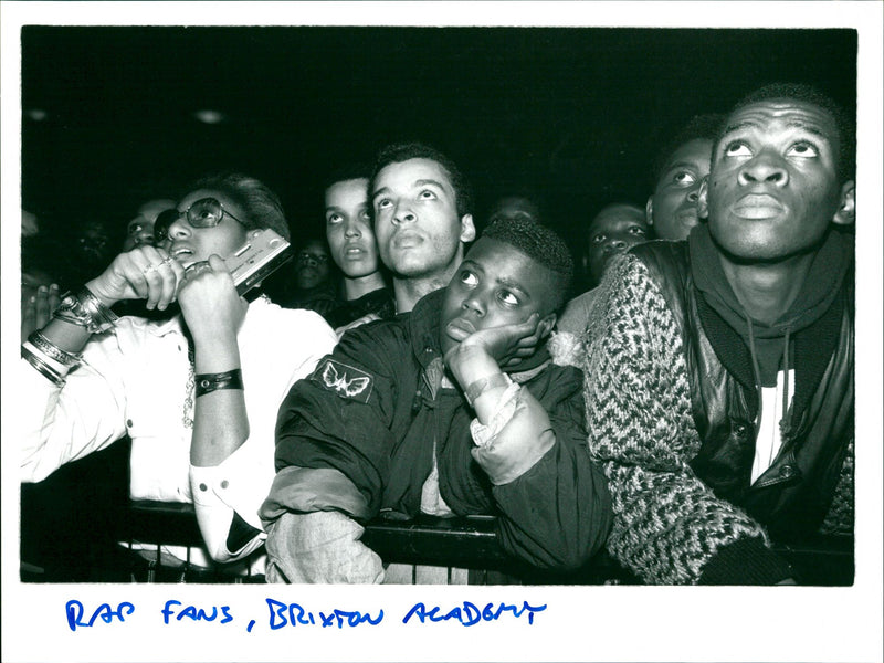 Rap Concert. - Vintage Photograph