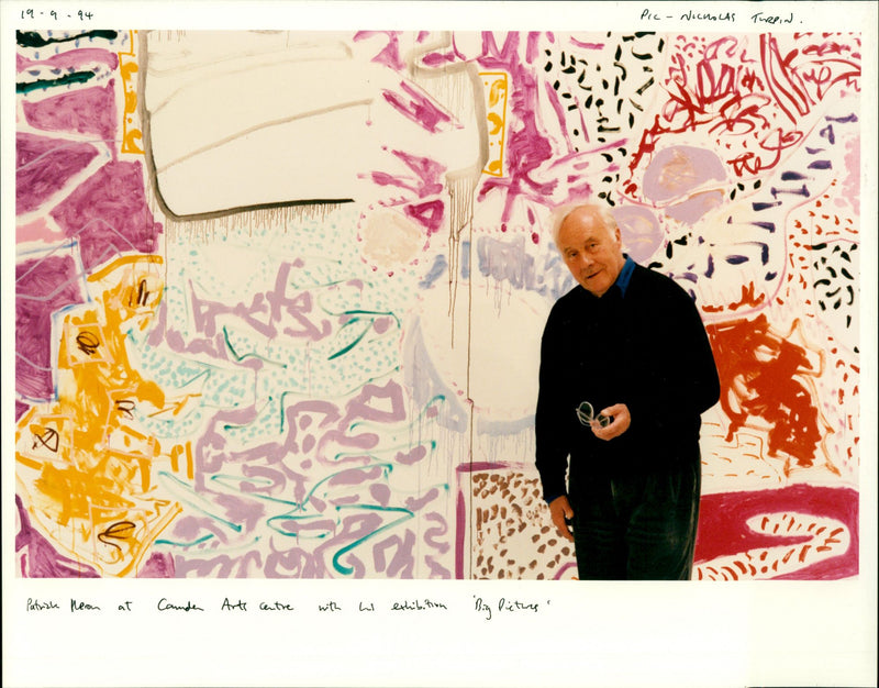 Patrick Heron - Vintage Photograph