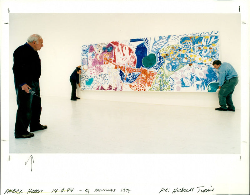 Patrick Heron - Vintage Photograph