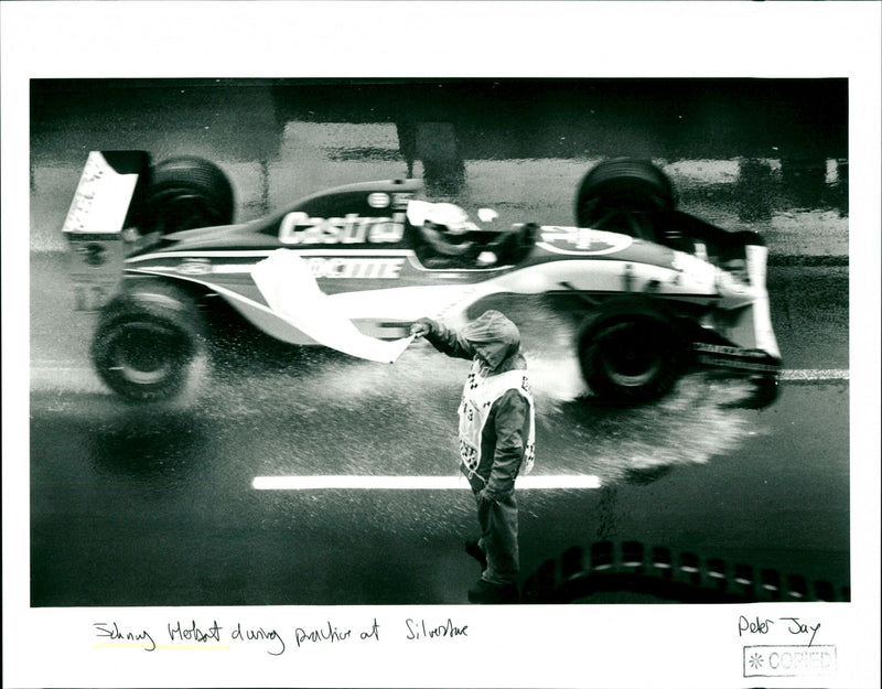 Johnny Herbert - Vintage Photograph