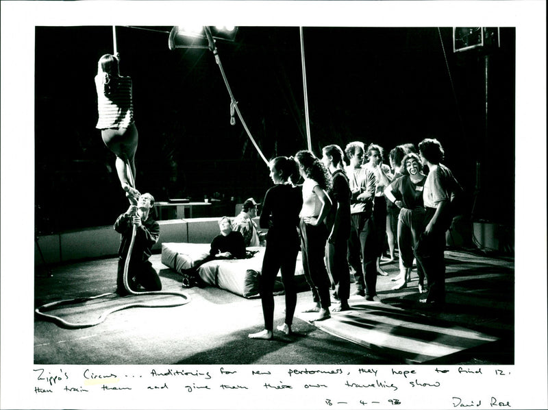 CIRCUSS ANIMAL SERVICE - SHOW - Vintage Photograph