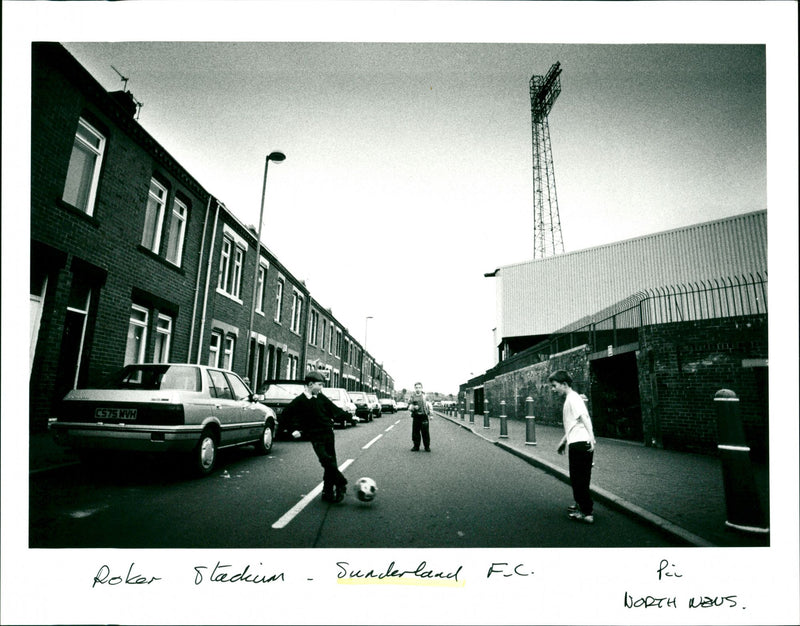 SUNDERLAND PILST - FC, WORTH, STADIUM - Vintage Photograph
