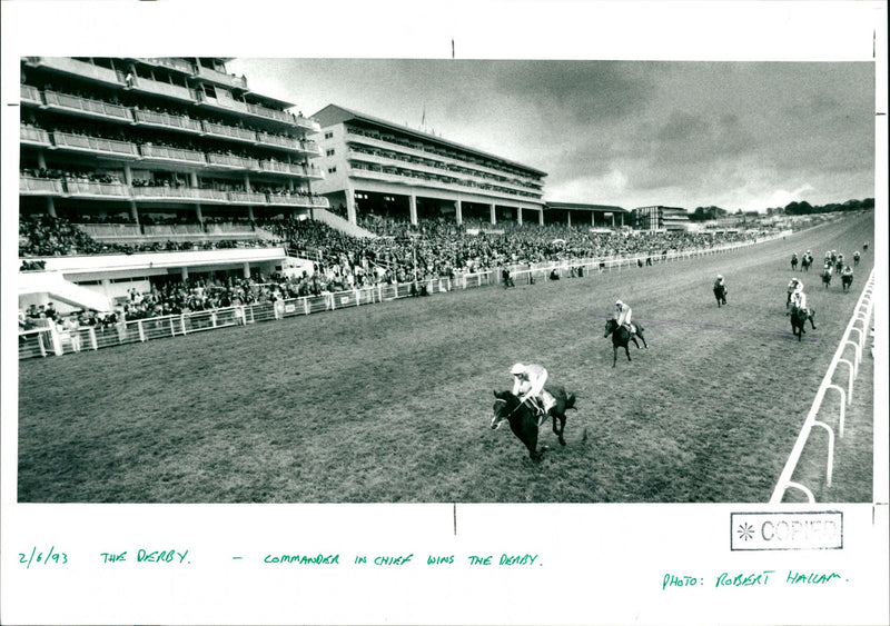 The Derby. - Vintage Photograph