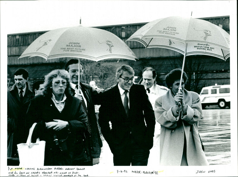 Prime Minister John Major - Vintage Photograph