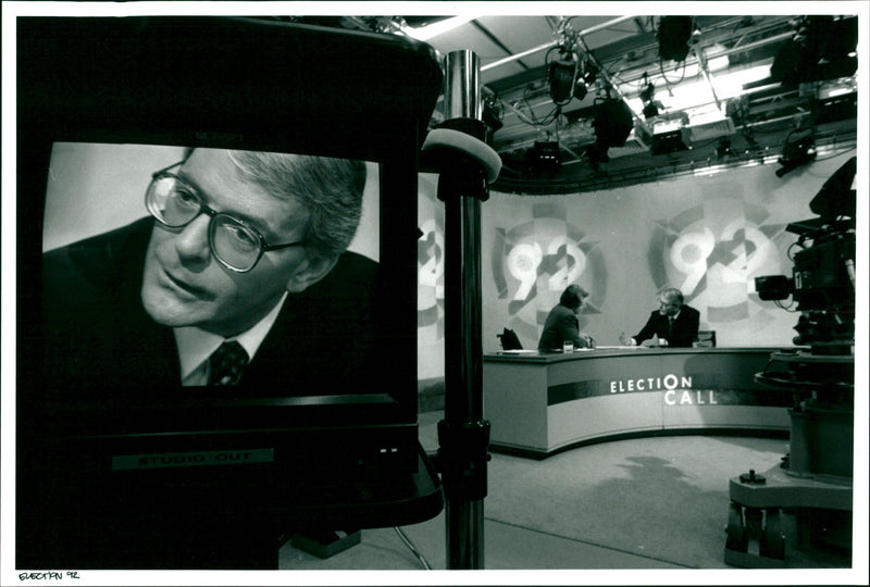 John Major Election '92 - Vintage Photograph