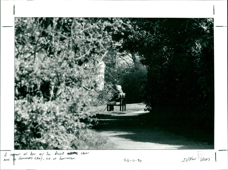 River Great Ouse - Vintage Photograph