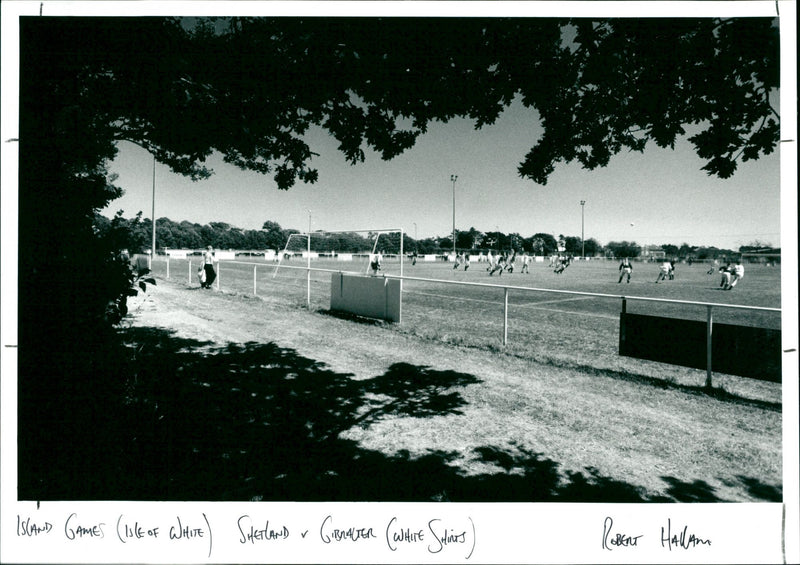 Shetland v Gibralter - Vintage Photograph