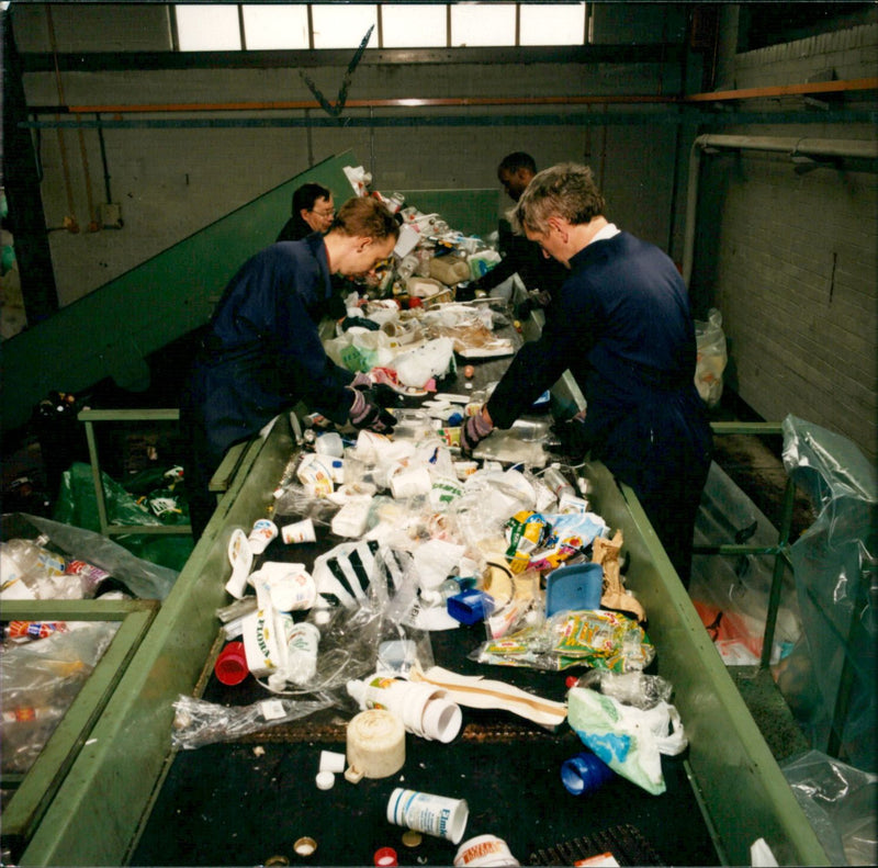 Recycling - Vintage Photograph