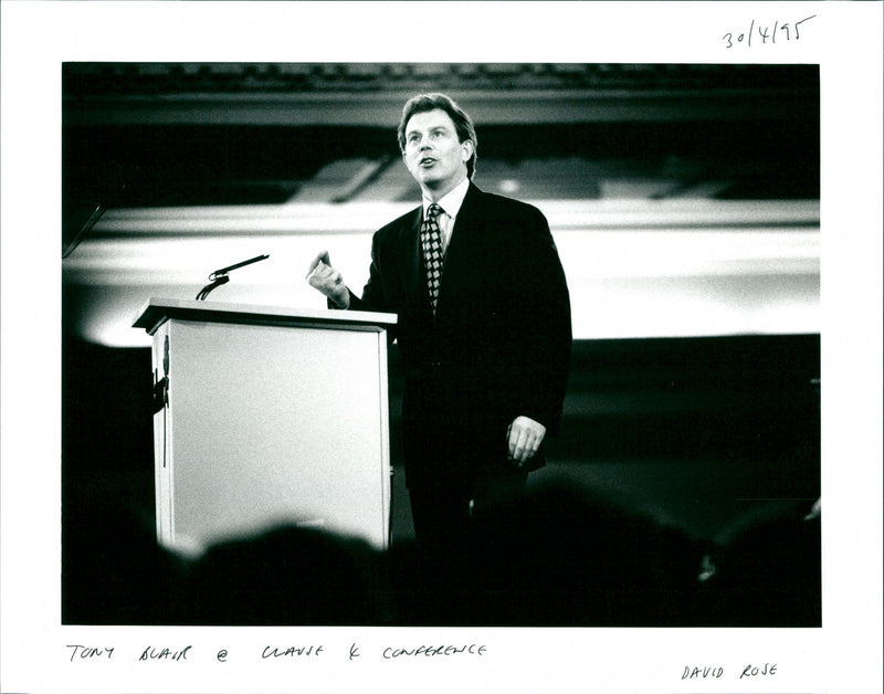 Tony Blair - Vintage Photograph