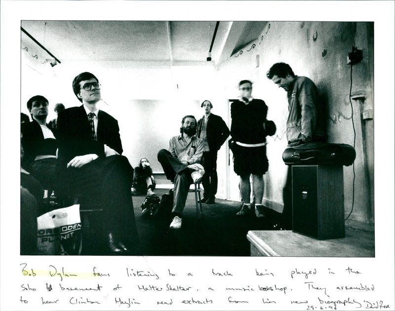 PLAYED MUSIC DYLAN - Vintage Photograph