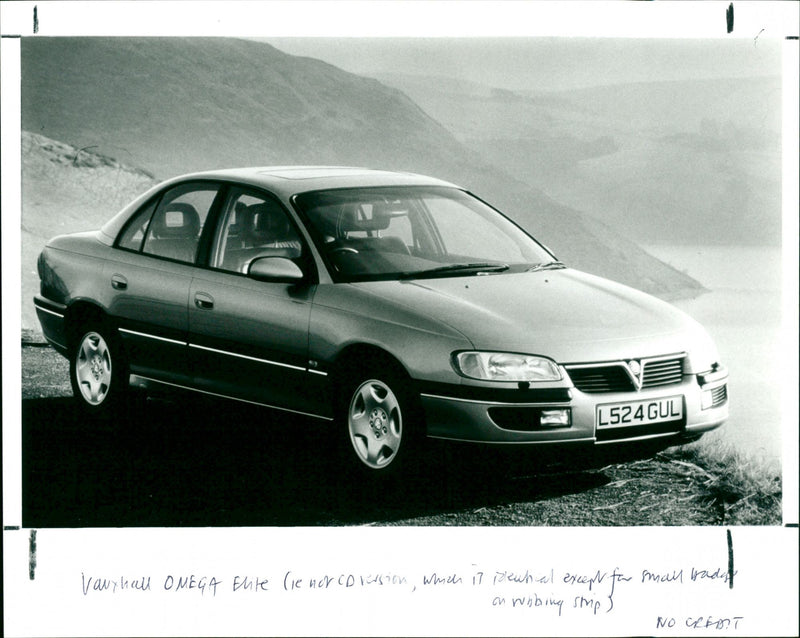 Vauxhall Omega Elite - Vintage Photograph