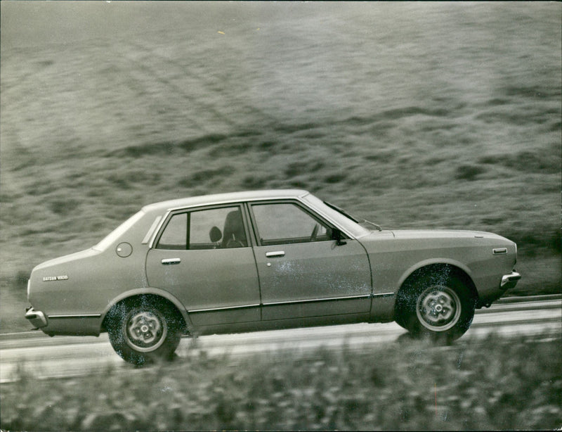 Datsun 180B Limousine 1977 - Vintage Photograph