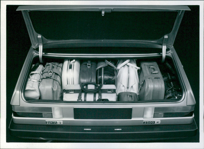 Lancia Gamma Coupé - Vintage Photograph