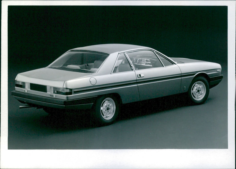 Lancia Gamma Coupé - Vintage Photograph