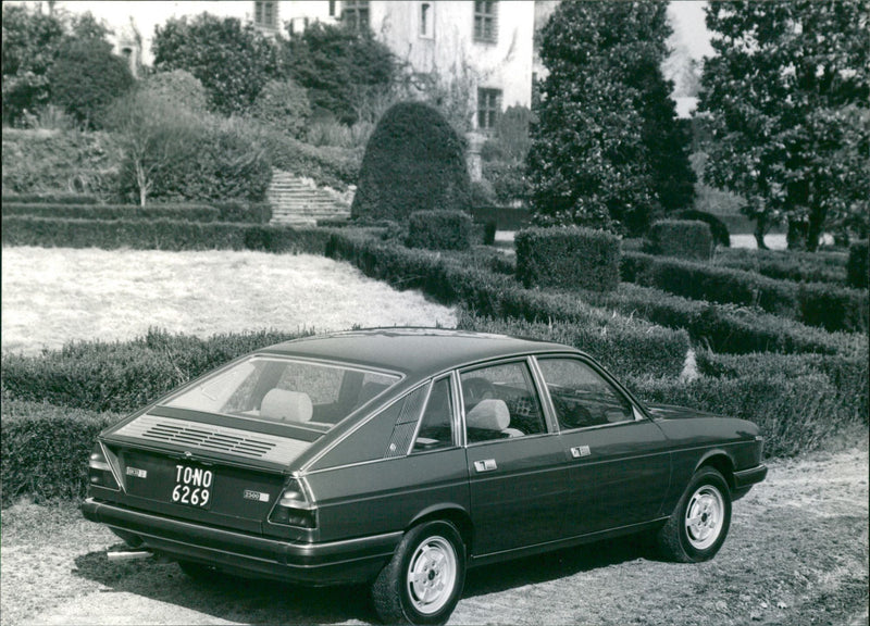 Lancia Gamma Berlina - Vintage Photograph