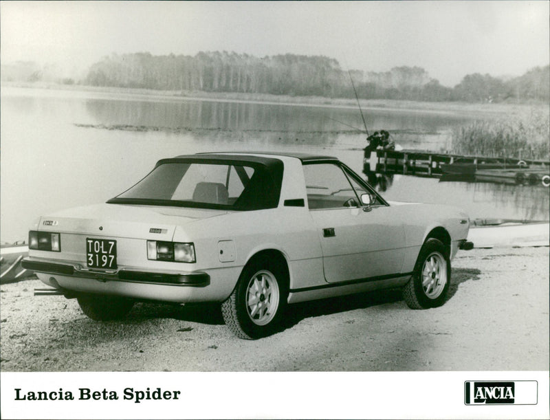 Lancia Beta Spider - Vintage Photograph