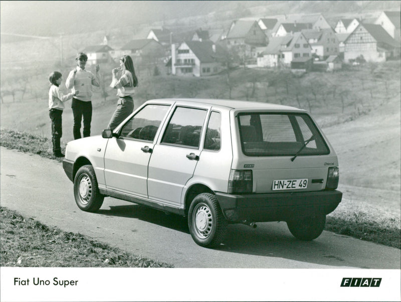 Fiat Uno Super - Vintage Photograph