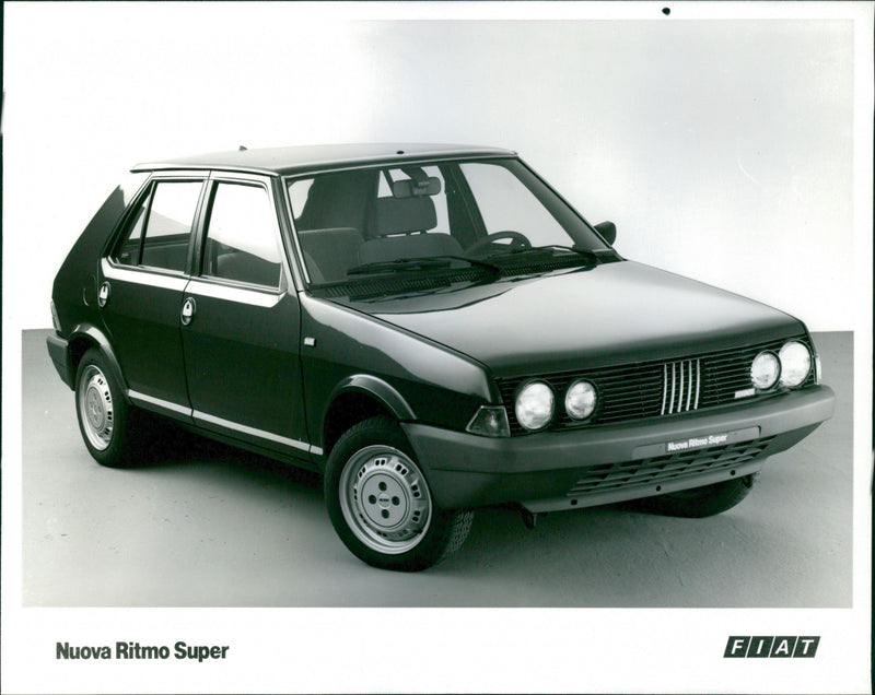 Fiat 'Nuova Ritmo Super' 1982 - Vintage Photograph