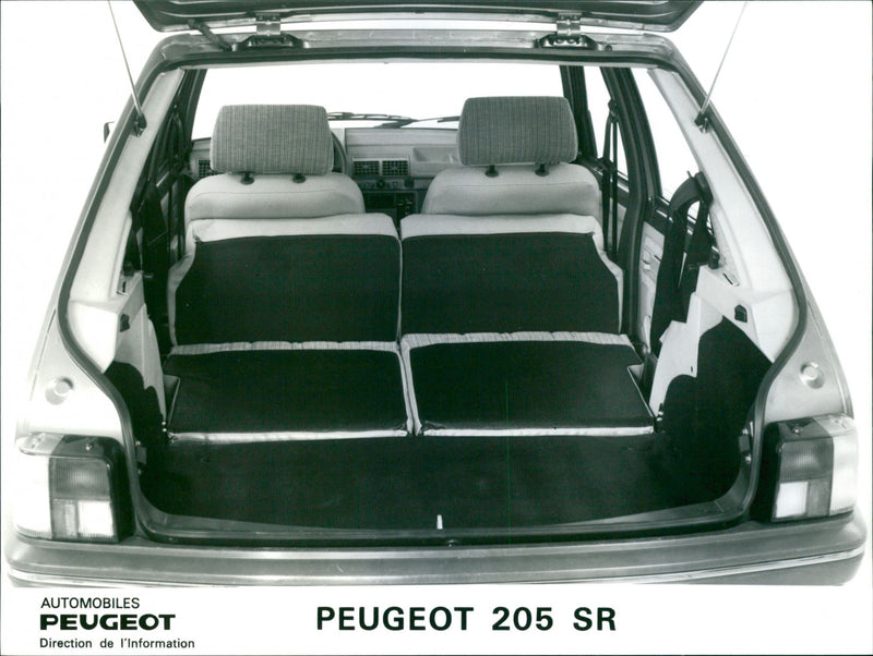 Peugeot 205 SR - Vintage Photograph