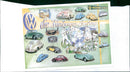 Volkswagen Vintage Post Cards - Vintage Photograph