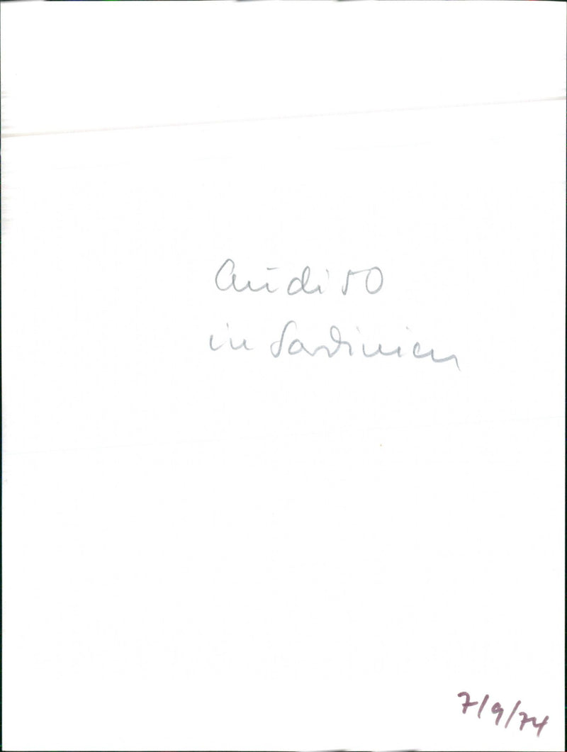 Audi 50 GL - Vintage Photograph