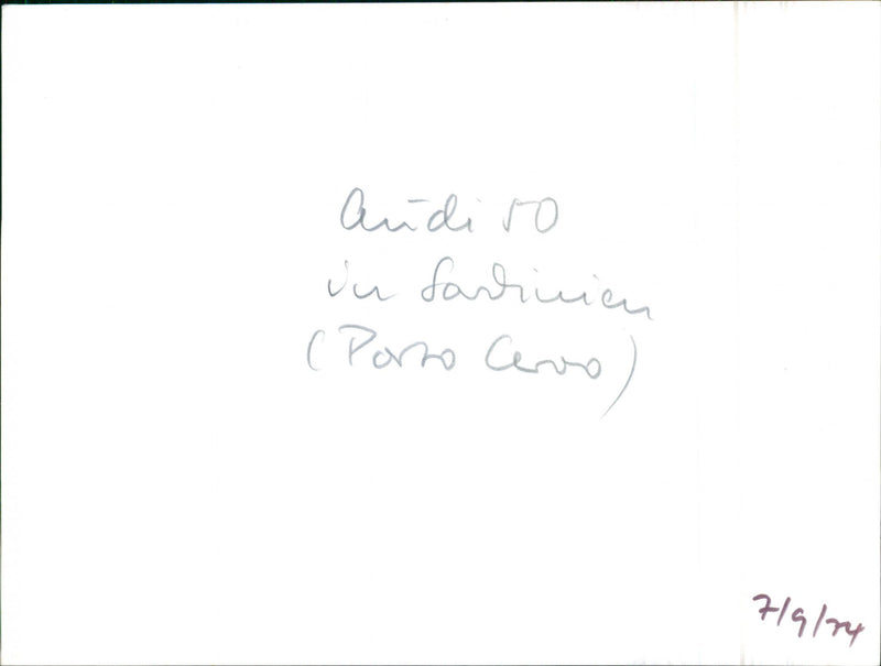 Audi 50 GL - Vintage Photograph