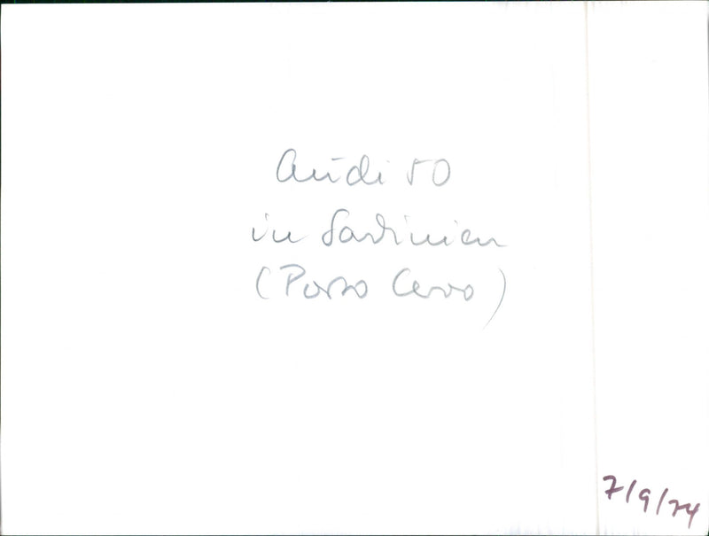 Audi 50 GL - Vintage Photograph