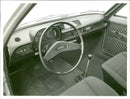Steering Wheel and Dashboard of 1974 Audi 50GL - Vintage Photograph