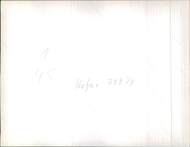 1974 Audi 50GL - Vintage Photograph