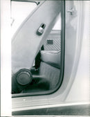 Car Seat Adjustment of 1974 Audi 50GL - Vintage Photograph