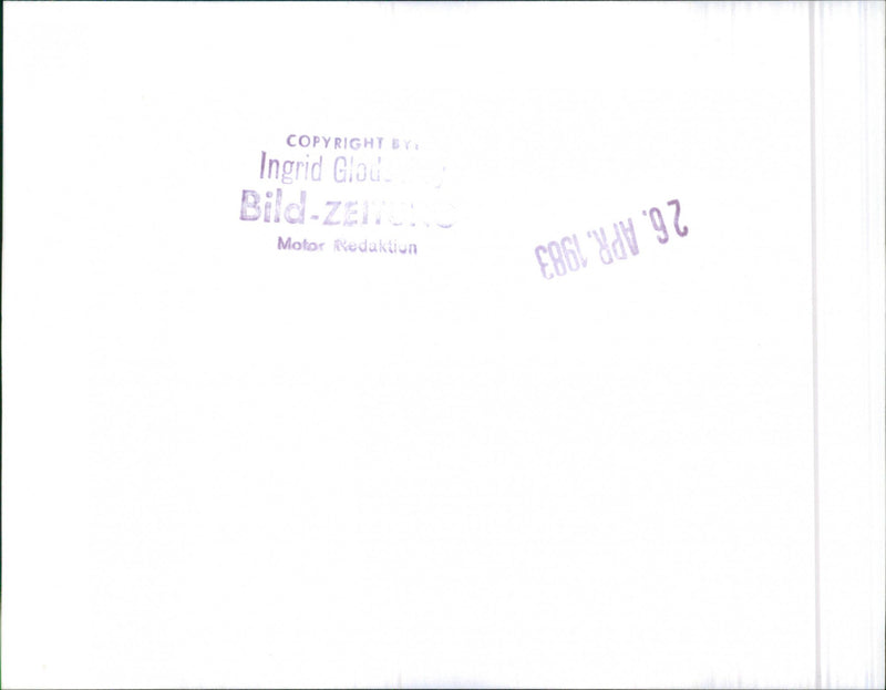 Audi 100 - Vintage Photograph