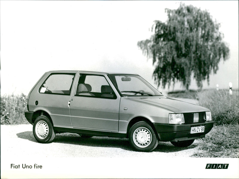 Fiat Uno Fire - Vintage Photograph