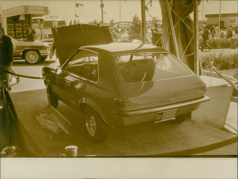 1972 International Car Show - Vintage Photograph
