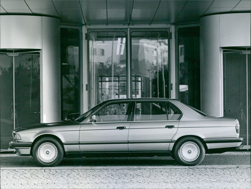 The new BMW 7 series - Vintage Photograph