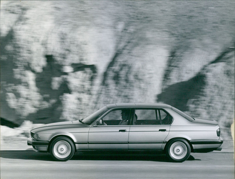 The new BMW 7 series - Vintage Photograph
