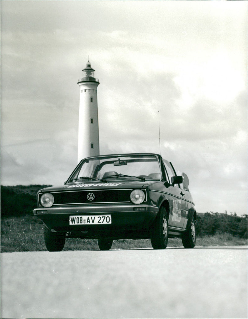 VW Golf Cabriolet - Vintage Photograph