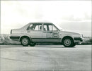 Side View of Volkswagen Jetta GL Turbo Diesel - Vintage Photograph
