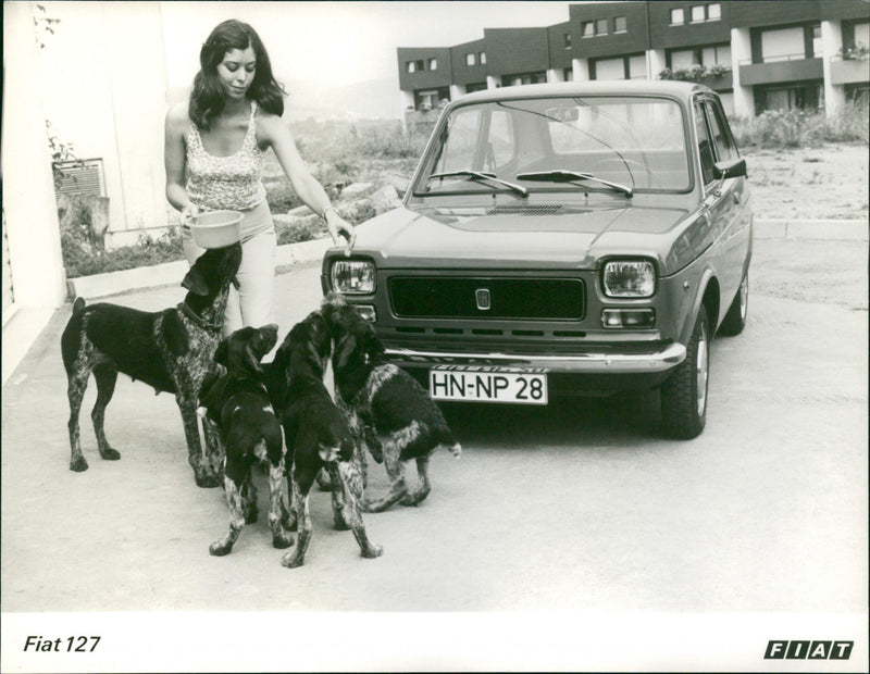 Fiat 127 - Vintage Photograph