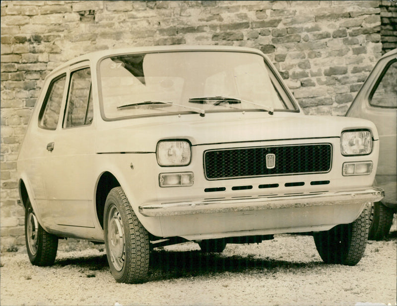 Fiat 127 - Vintage Photograph